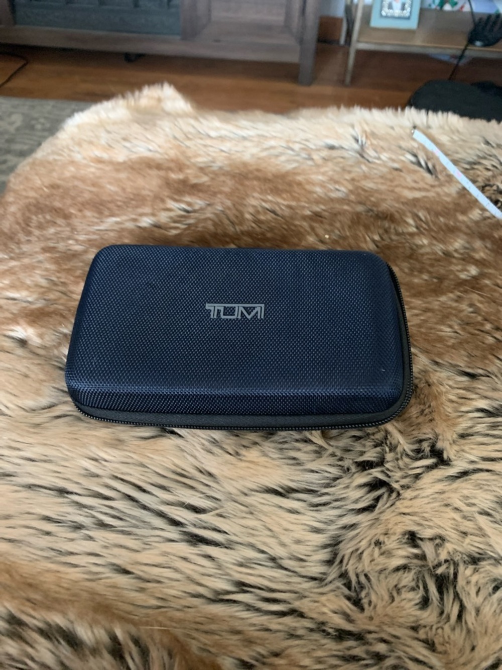 Tumi Navy Travel  Zip Case